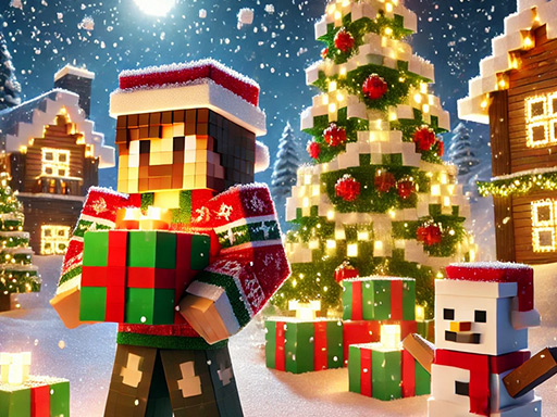 Minecraft Christmas Jigsaw: Festive Pixel Art Fun _img